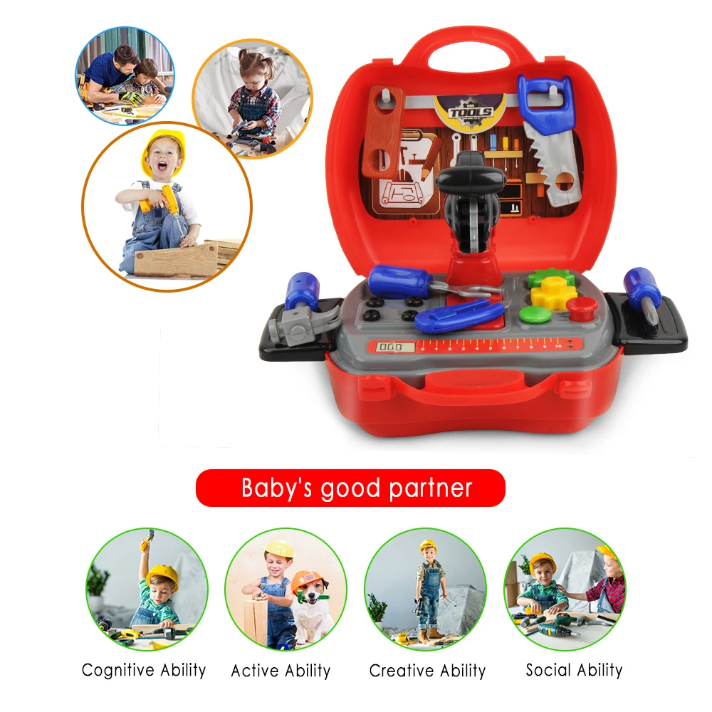 19 шт. Игрушки для мальчиков ролевые строительные дома игровой набор детские