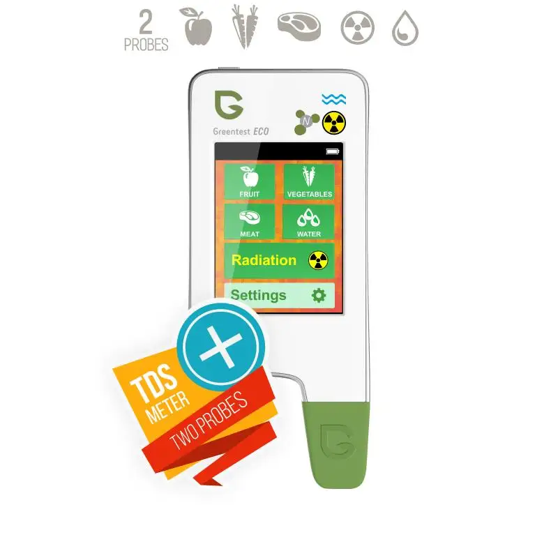 GREENTEST ECO 5 высокоточный цифровой пищевой нитратный тестер, фруктовый и овощной нитрат обнаружения/здравоохранения