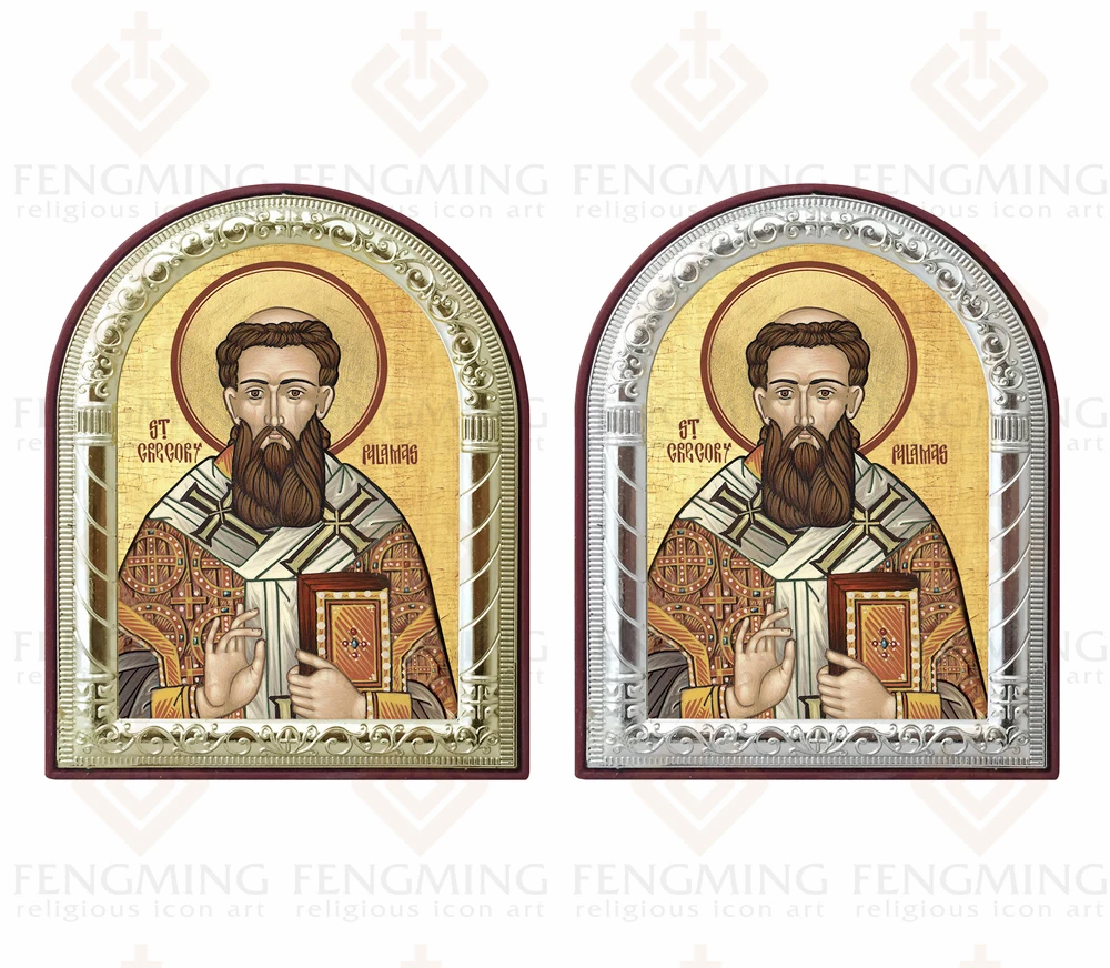 Католическая новая греческая икона церкви Святого Григория паламы