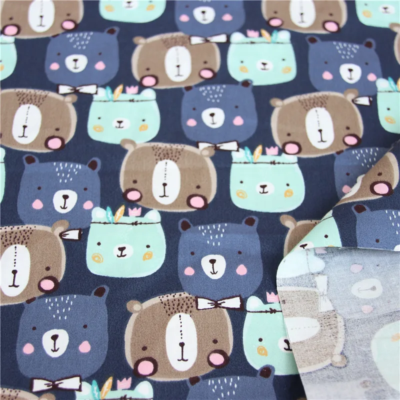 Стеганая кровать из 100% хлопка с саржевым принтом стеганая для самостоятельного