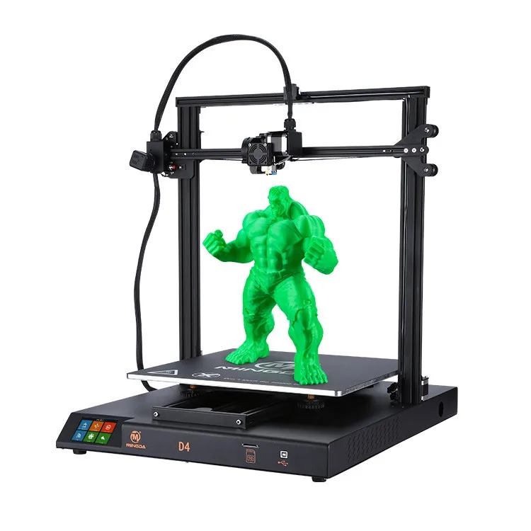 Полный металлический каркас 3d принтер большого размера 420*420*400 мм MINGDA D4 diy