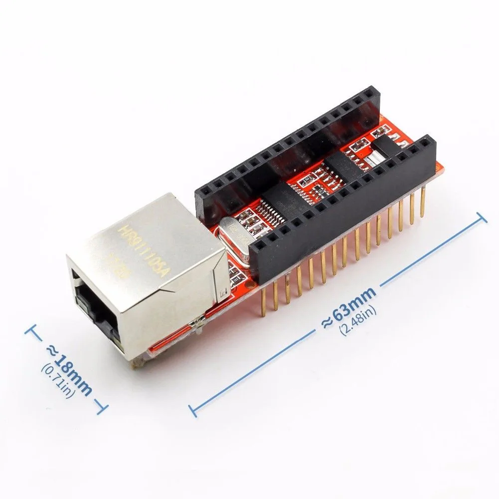 V1.0 веб Серверный модуль NanoENC28J60 Ethernet щит интернет NK шоппинг|Модули для умного