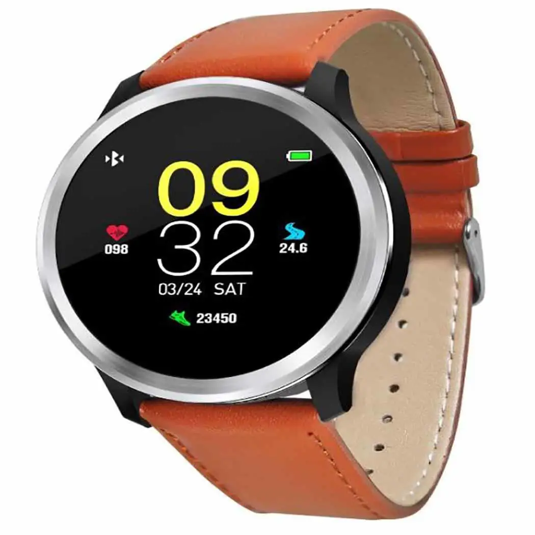 Сенсорный экран умные часы кровяное Давление шагомер Пряжка IP68 Фитнес на каждый