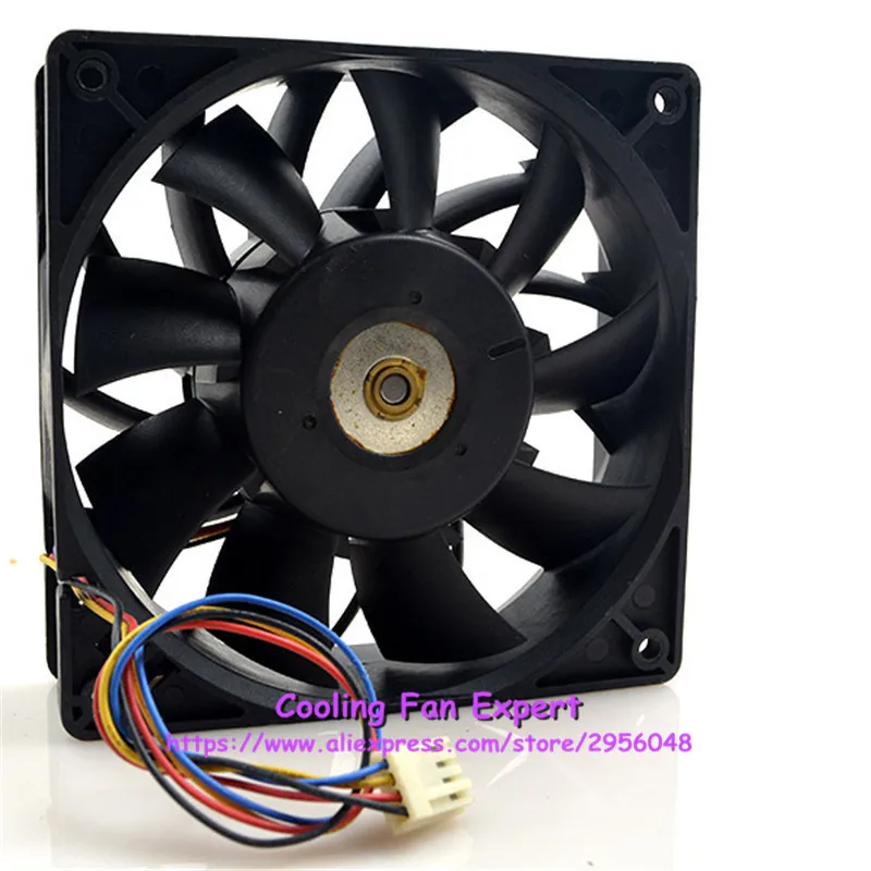 Оригинальный FFB1212VHE DC 12V 1.5A 12038 120*120*38 мм 4 провода серверный инверторный Вентилятор