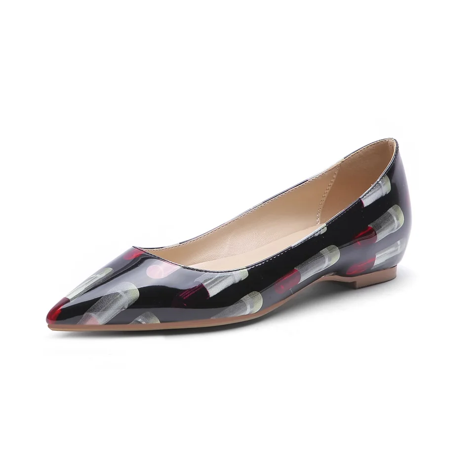 Женская обувь на плоской подошве сезон лето-осень модная удобная женская