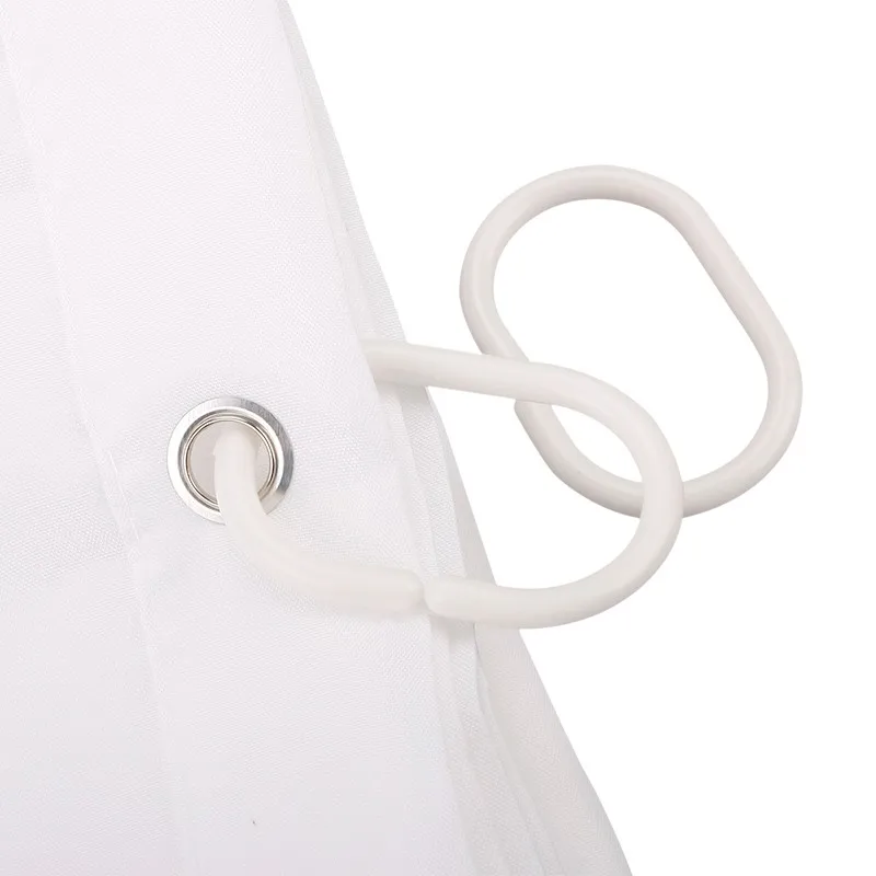 Забавные Товары для ванной из полиэфирной ткани с принтом отпечатков пальцев