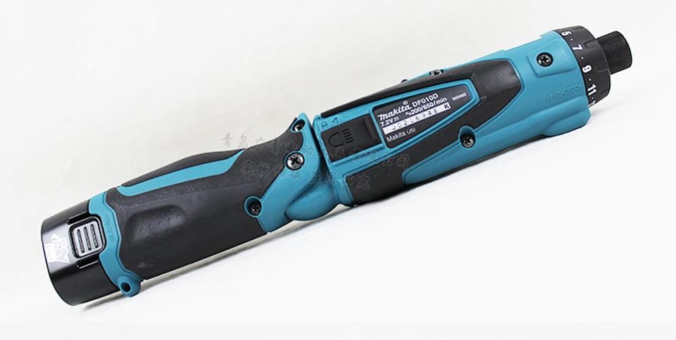 Япония Makita DF010DSE зарядная отвертка электрическая отвертка Складной Тип Двойной литиевой батареи легкий дизайн