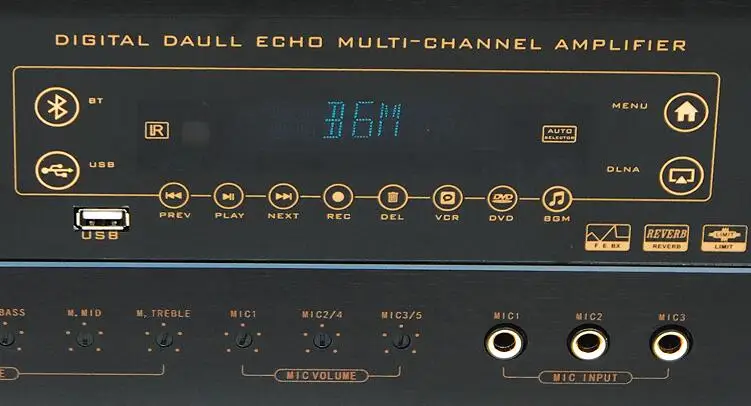 Усилитель караоке миксер профессиональный цифровой усилитель для с MP3