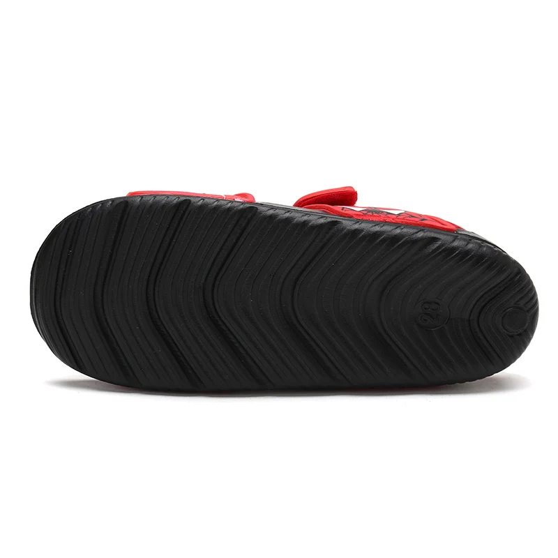 2018 сандалии для девочек из искусственной кожи Летняя обувь Розовая