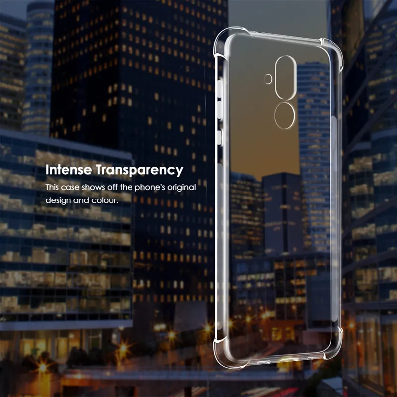 OlycismFor huawei Коврики 20 Lite Maimang 7 ультра-тонкий прозрачный тонкий силиконовый мягкой