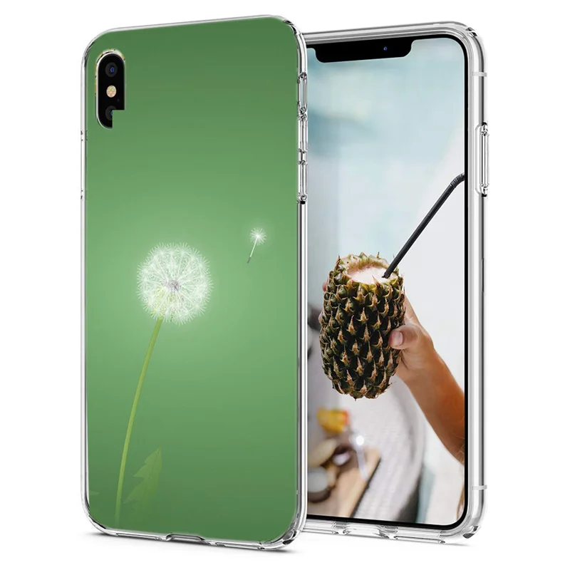 Чехол для iPhone 7 8 Plus 6 6S мягкий чехол из ТПУ цветной с бабочкой X XS XR Max силиконовый