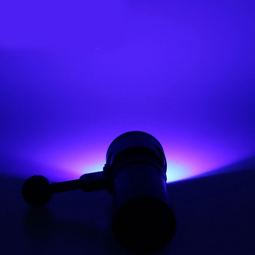 Подводный светодиодный светильник 100 м для подводного плавания 2400лм фотосъемки