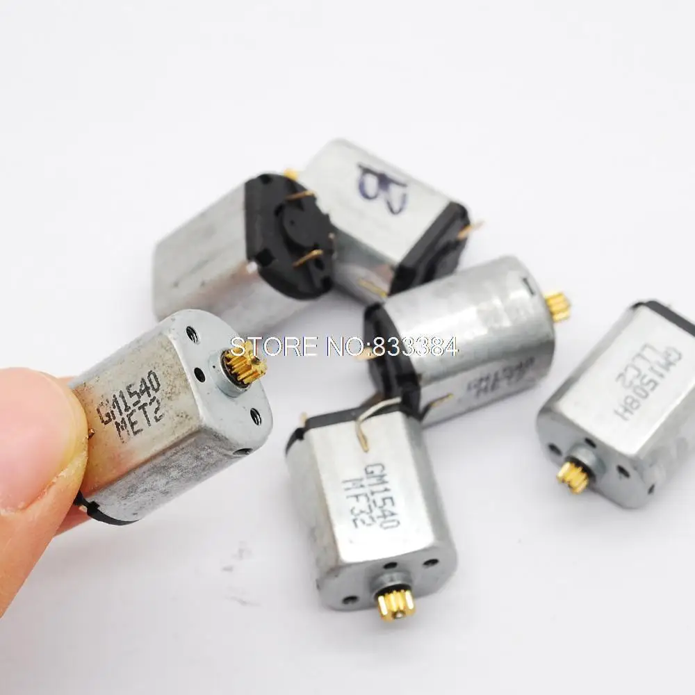 5PCS micro DC motor 4.5V 130mA 16000RPM with copper gear | Обустройство дома