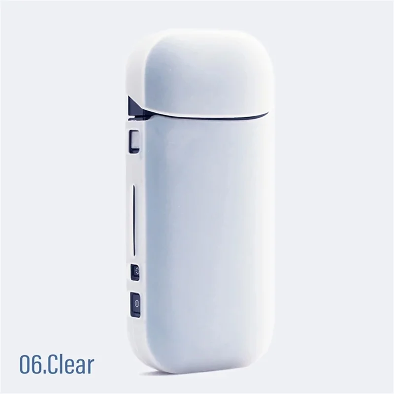 Розничная, декоративный защитный силиконовый чехол для использования с IQOS 2,4 Plus, Универсальный однотонный Карманный силиконовый чехол