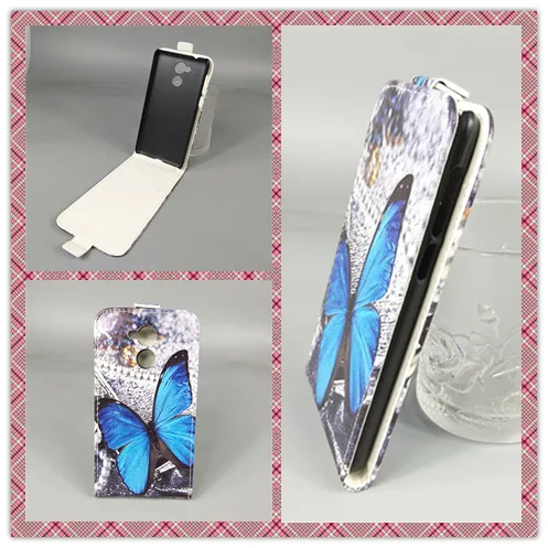Для Huawei Honor 6C/Enjoy 6s Dual sim с красивым рисунком Вертикальный флип-чехол откидной