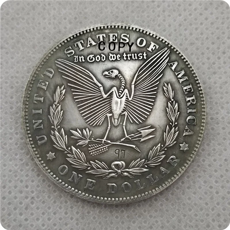Тип#20_ Хобо никелевая монета 1921-P Морган копия доллара монеты-копия памятных монет