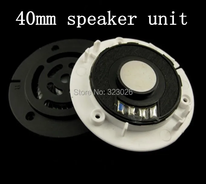 

40mm speaker unit DIY repair fever unit 40MM imported tri-band equalizer headphone speaker diaphragm 1pair=2pcs