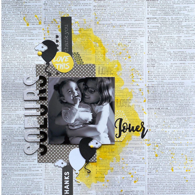 Облака погода Звезда Форма металла резки трафарет альбом для скрапбукинга