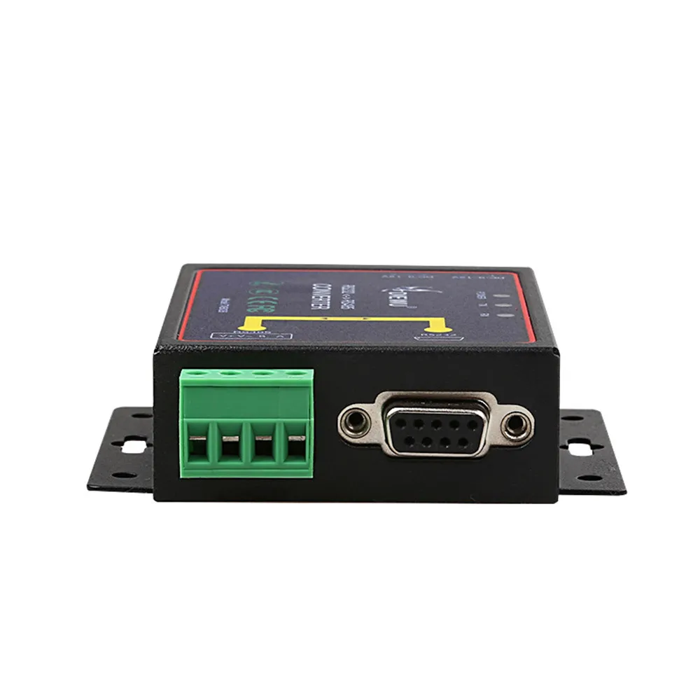RS485 к RS232 последовательный порт 9Pin двусторонний преобразователь с питанием