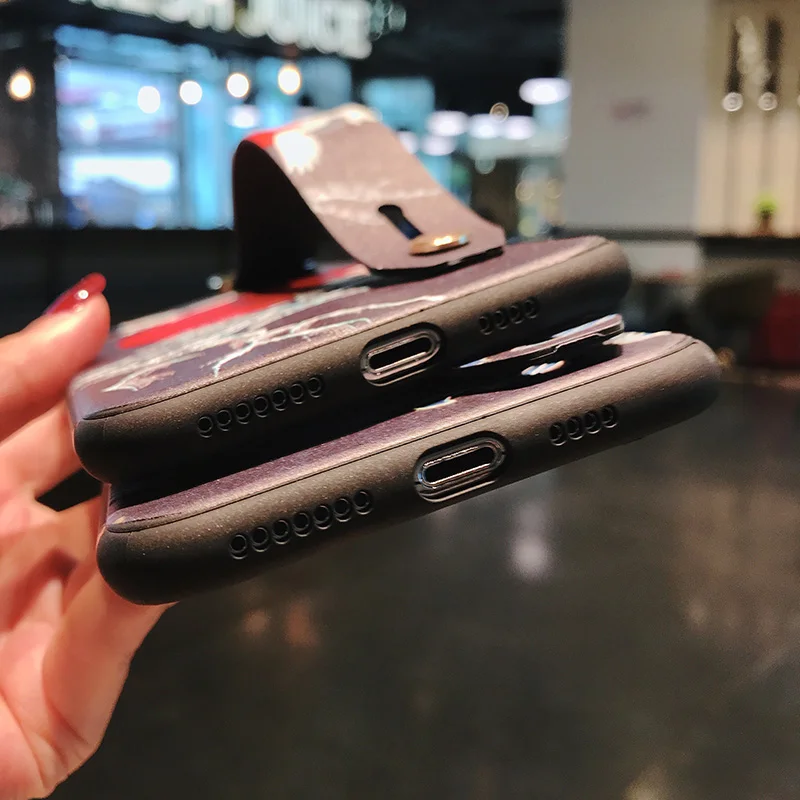 Coque телефона держатель чехол для samsung Galaxy Note 8 9 силиконовые браслеты кран крышка