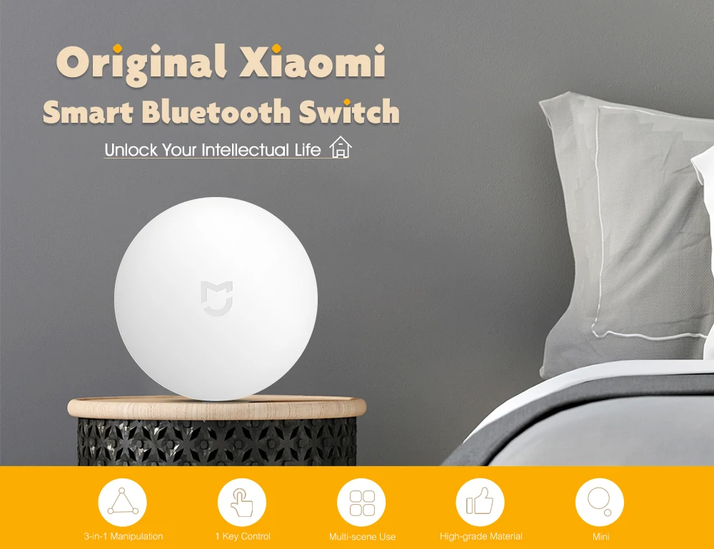 Xiao mi jia умный Bluetooth переключатель интеллектуальное домашнее оборудование для безопасности со смартфоном управление работа с mi Home APP