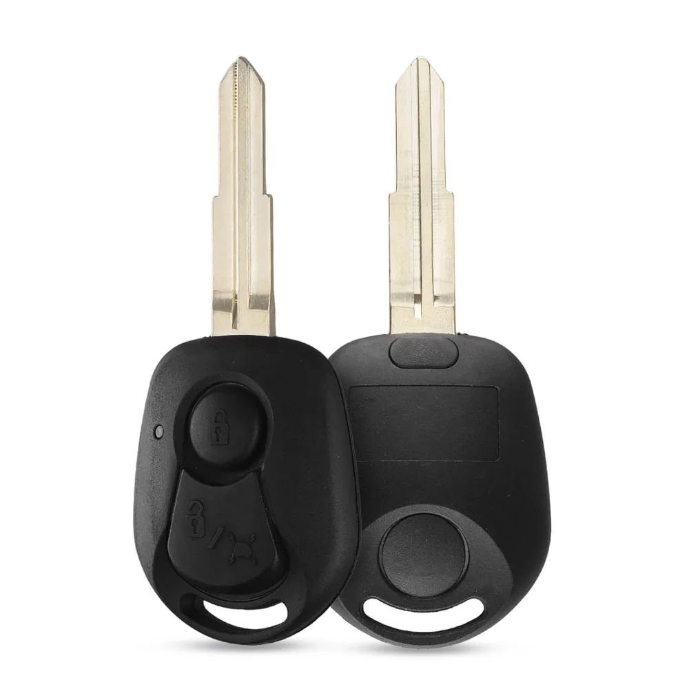 KEYYOU для Ssangyong Actyon Kyron Rexton Keys 2 кнопки флип Замена корпуса пустой Клинок для Ssangyong ключ оболочки чехол