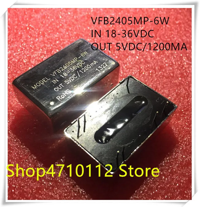 

NEW 1PCS/LOT VFB2405MP-6W VFB2405MP 6W IN 18-36VDC OUT 5VDC/1200MA