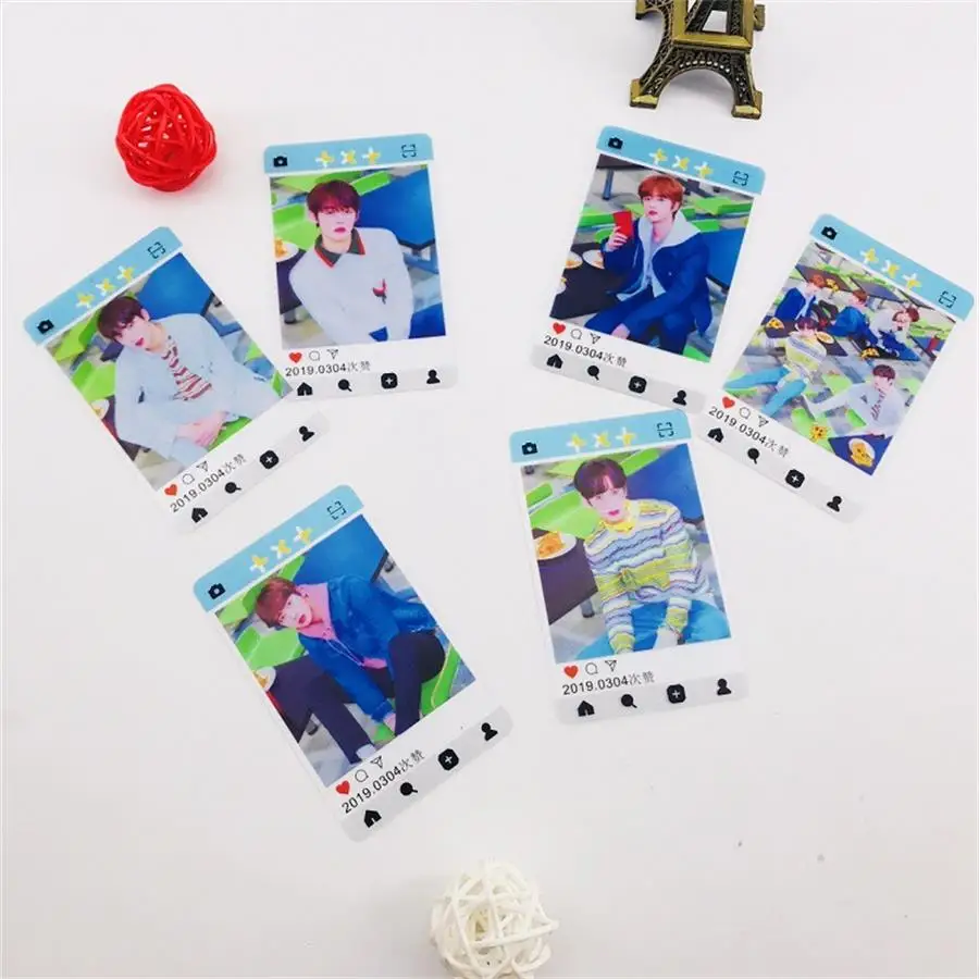 Kpop TXT The Dream Chapter: звезда ПВХ прозрачная Фотокарта Yeonjun HD Фотокарта Soobin коллективные карты 6 шт