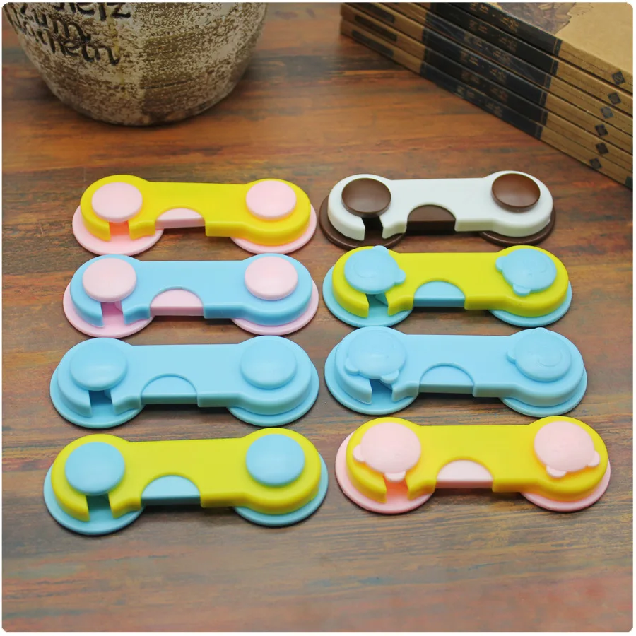 

5pcs/ plastic safety lock unit for children baby protection lock safety for refrigerators