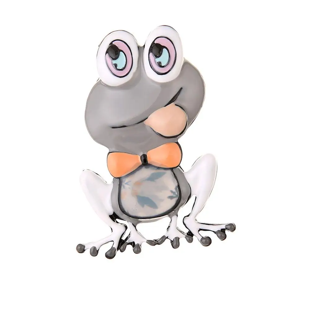 Милая желтая лягушка броши и булавки Детская мода горячая Распродажа новый