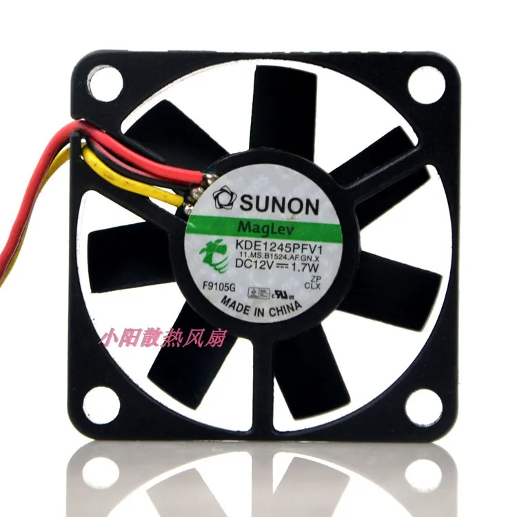 

SUNON KDE1245PFV1 4510 12V 1.7W 4.5CM Speed Measuring Functional Fan