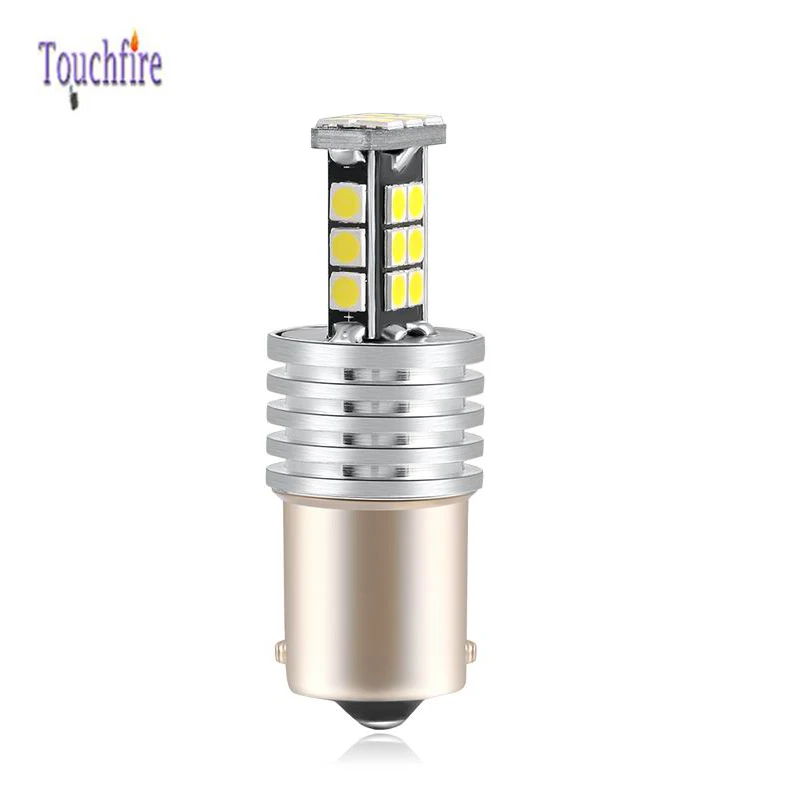 Автомобильная лампа P21W w21w 7443 w16w Canbus 1 шт. 12 В 3030SMD W16W светодиодный противотуманный