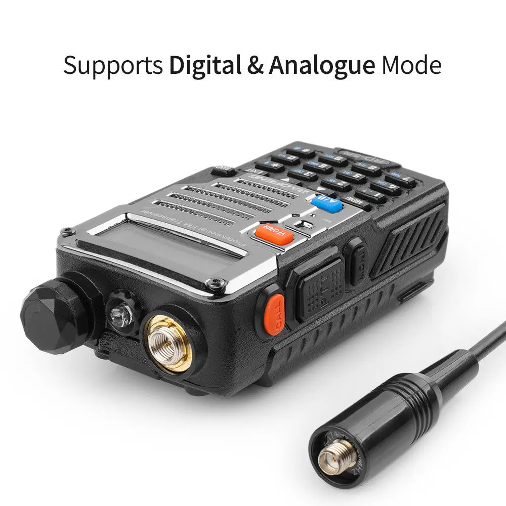 Baofeng RD 5R DMR Tier II VFO цифровой двойной слот двухдиапазонный 136 174/400 470MHz рация