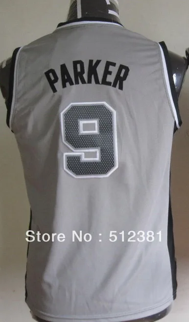 Free Shipping!!#9 Tony Parker 2013 new Youth Kids jersey Embroidered logo( all name numbers stitched ) | Спорт и развлечения