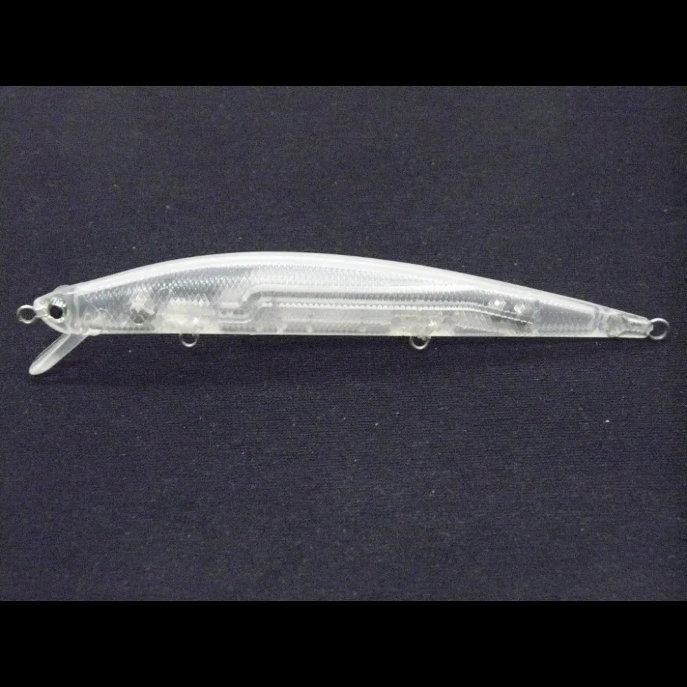 WLure Гольян длинной формы 12 см с системой передачи веса неокрашенные приманки тела