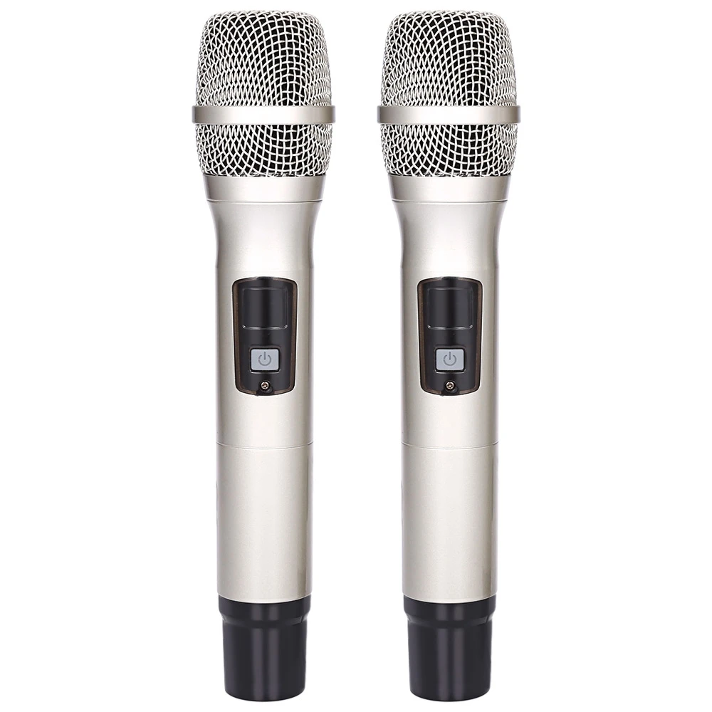 WEISRE U 3316 Профессиональный UHF беспроводной ручной двухканальный передатчик с микрофоном 740 790 МГц|mic set|uhf