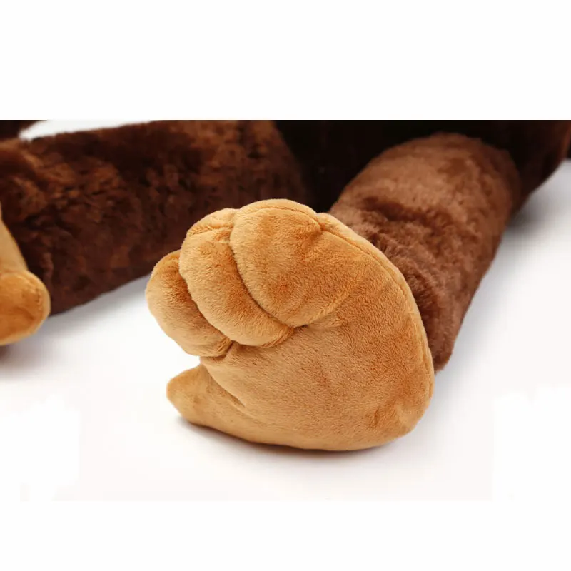 

YunNasi 80cm Big Monkey Animal Dolls Orangutan Plush Toys Soft Pillow Stuffed Gorilla Birthday Valentine Gift Girls Kids Toys