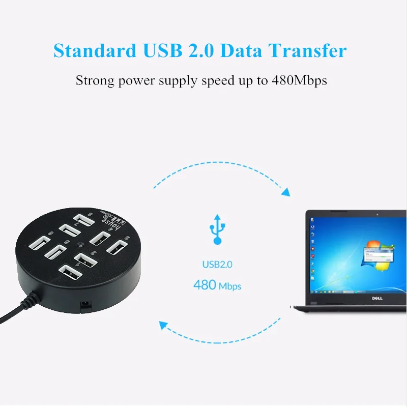 USB-концентратор BinFul 8 портов USB 2 0 OTG | Компьютеры и офис