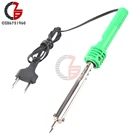 Электрический паяльник, паяльная станция с нагревателем и вилкой Стандарта ЕС, 40 Вт, 60 Вт, 220 В переменного тока