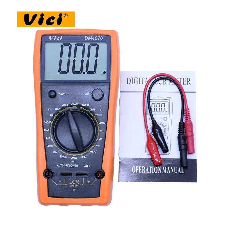 Цифровой мультиметр M013 LCR метр DM4070 3 1/2 20H 2000 мкФ 20mohm саморазряд индуктивность R