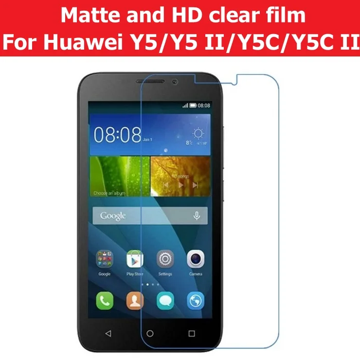 Антибликовая матовая пленка для Huawei Y5 II HD прозрачная глянцевая Y5C Защитная