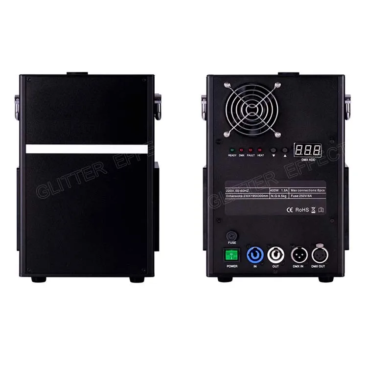 DMX фонтан холодных искр для сцены машина фейерверков свадьбы|fireworks machine|dmx stagemachine