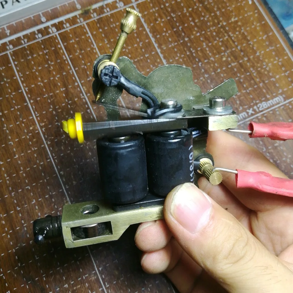 Free Shipping New Handmade TATTOO Machine Gun Shader 10 Wrap Coils For | Красота и здоровье