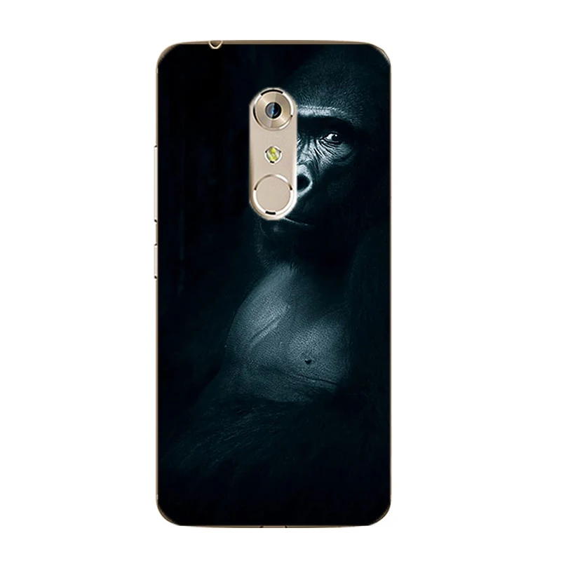 DIY чехол для телефона ZTE Axon 7 Mini A2017 Nubia Z11 MAX Z9 Мягкий ТПУ с принтом животного мира |