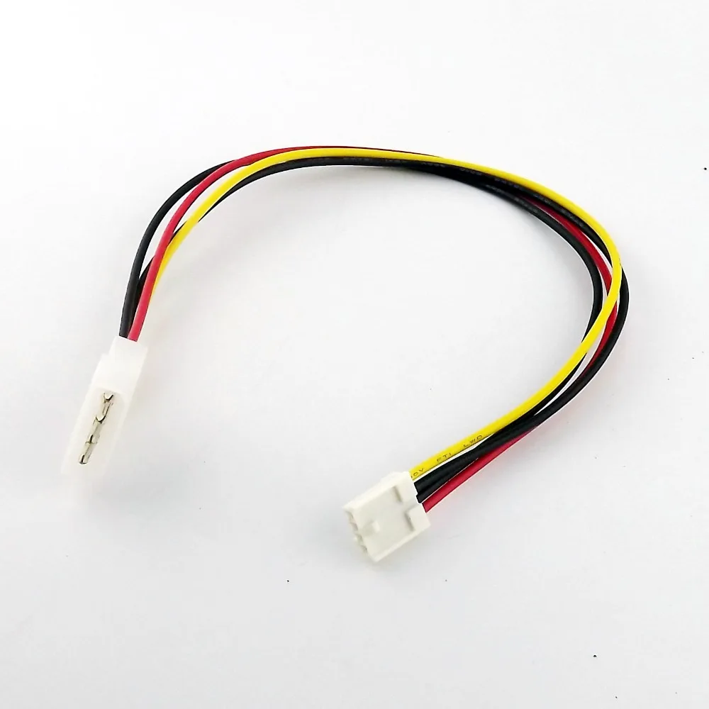 2 шт. IDE 4 контактный штекер Molex на флоппи привод адаптер питания Соединительный