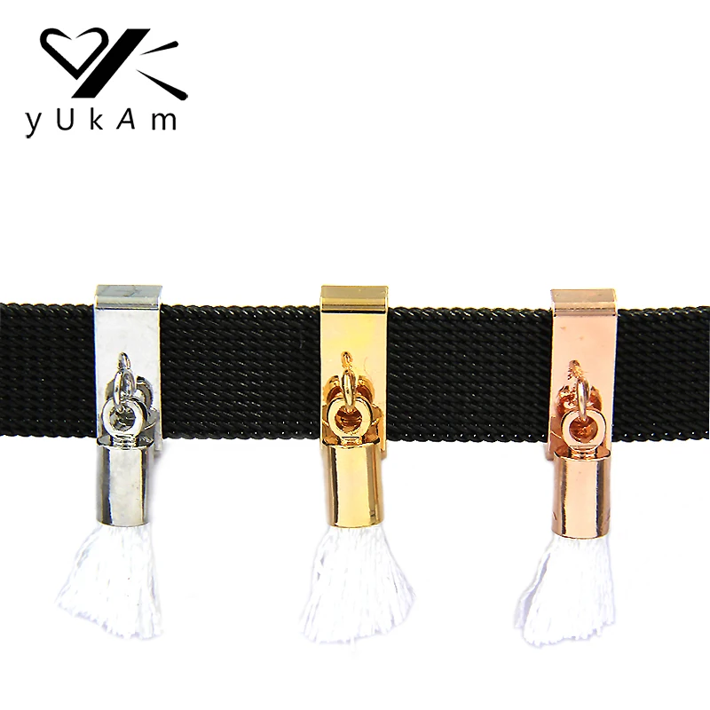 Ювелирные изделия YUKAM Pave White Tassel подвеска горка Подвески хранитель для