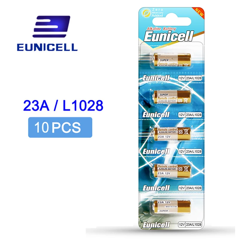 10 шт./лот компактный аккумулятор 23A 12 В 21/23 A23 E23A MN21 MS21 V23GA L1028 щелочная сухая батарея