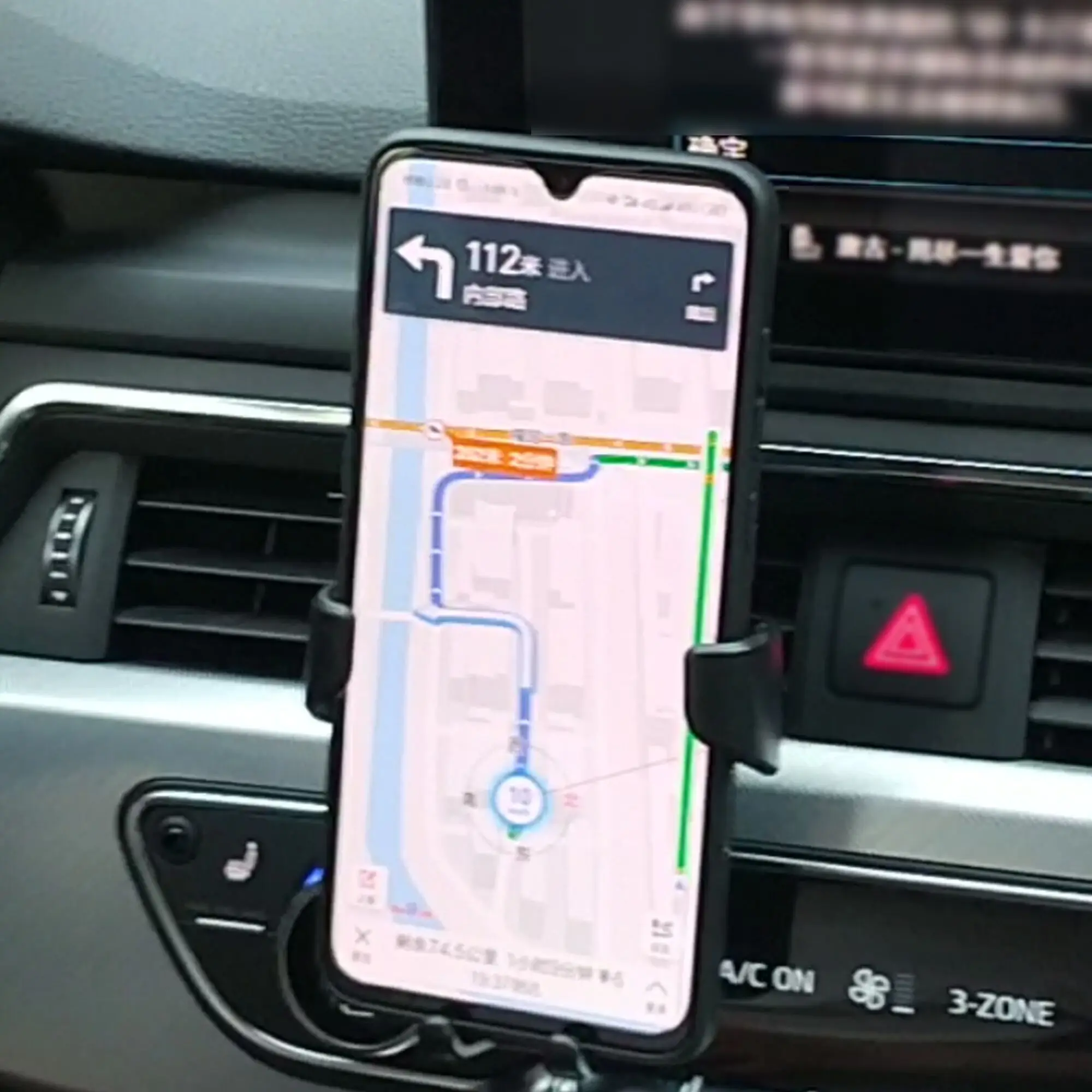 Гравитационный Автомобильный держатель для мобильного телефона в автомобильном вентиляционном креплении