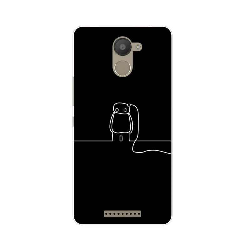 Чехол для BQ Aquaris u plus, силиконовая Мягкая задняя крышка из ТПУ с рисунком животных для BQ U plus, защитный чехол для телефона s shell