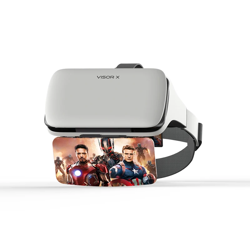 Ximmerse увеличительное стекло для телефона экран 3D экран усилитель смартфон сотовый телефон игра видео универсальный держатель подставка ленивый кронштейн козырек X - Цвет: Белый
